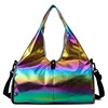 Trend yoga clothing, colored capacious sports bag, wear-resistant travel bag lightweight