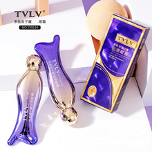 TVLV多肽鱼子酱眼霜黑眼圈眼部按摩滚珠眼霜一件代发厂家直播带货