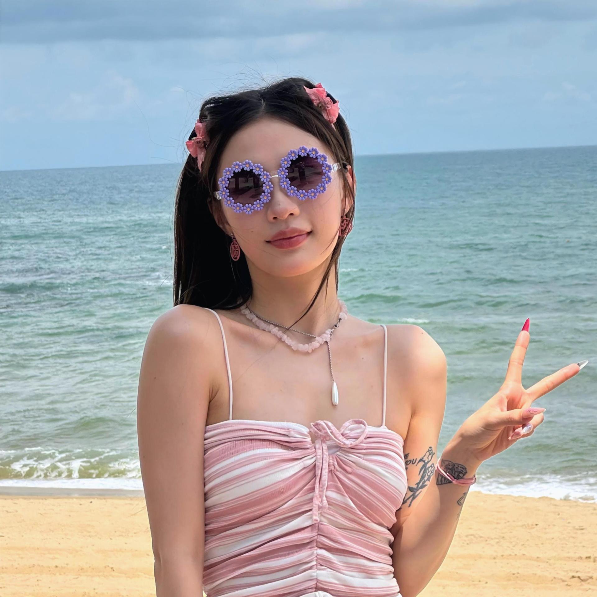 Gafas de Fiesta con Temática Hawaiana, ABS, Divertido, Decorativo, para Fiestas en la Playa y Festivales de Música