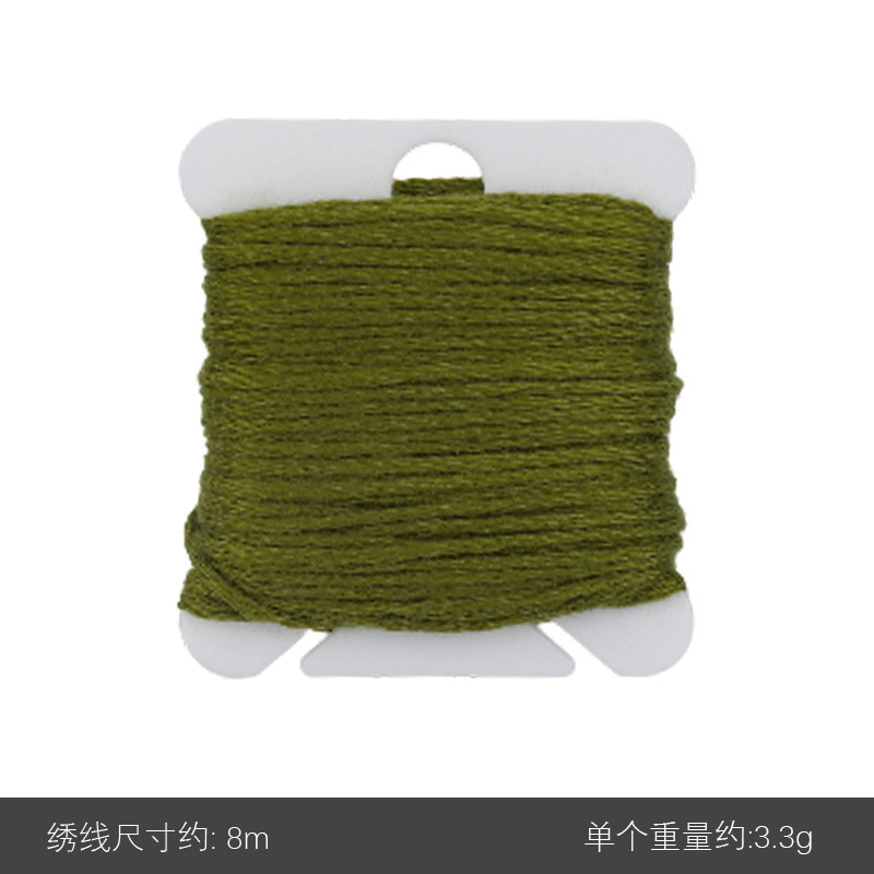 8m十字刺繍糸多色DIY手作り刺繍糸刺繍糸ミシン糸|undefined
