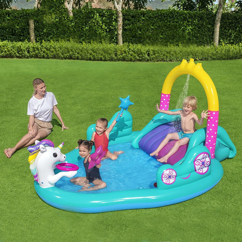 Piscina Inflable de PVC para Bebés, Juguete Infantil de Verano, Divertida y Suave