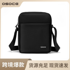 OSOCE 英国越境売れ筋人気メンズクロスボディバッグ仕事や通勤用大容量ショルダーバッグキャンバスバッグ