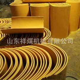矿用塑料溜槽 搪瓷溜槽混凝土溜槽U型T型煤溜子溜煤板PVC搪瓷钢板