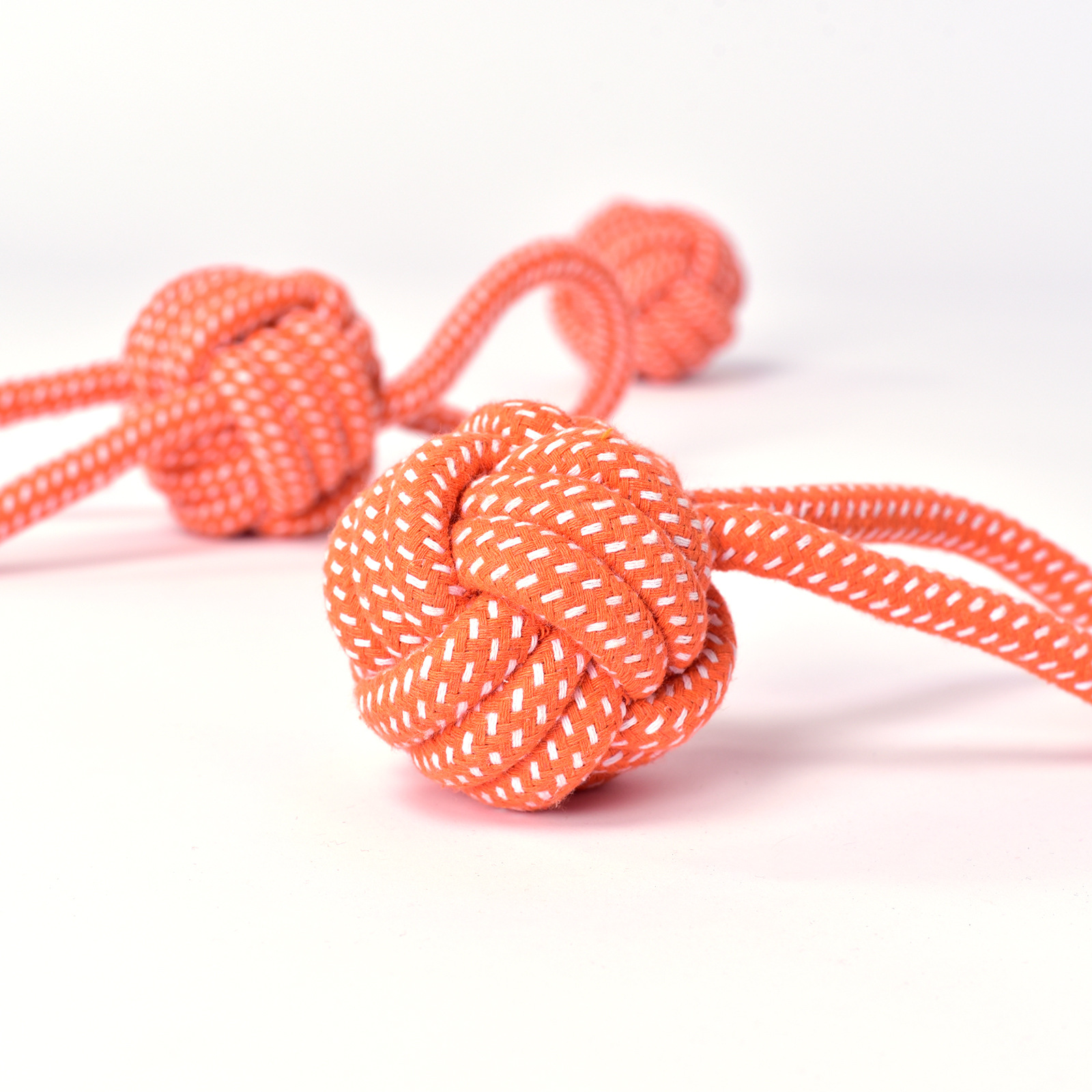 강아지 줄다리기 매듭 장난감, 치아 연삭 및 물림 방지 매듭, 소형견 테디 강아지 장난감, 캔디 매듭 애완동물 용품