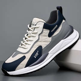 新款老爹鞋男夏季透气百搭厚底男士运动鞋潮流鞋子休闲鞋男鞋批发