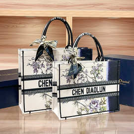 CHEN DIAOLUN高级质感托特包2025新款时尚百搭购物袋通勤手提包包