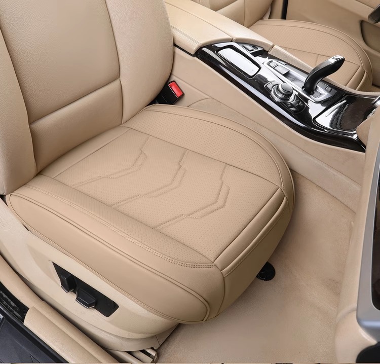 Car Seat Cushion, Universal for All Seasons, Breathable and Comfortable, Half-Cover Seat Pad, Single-Piece Car Interior Cushion, Rear Seat Cushion for Vehicle