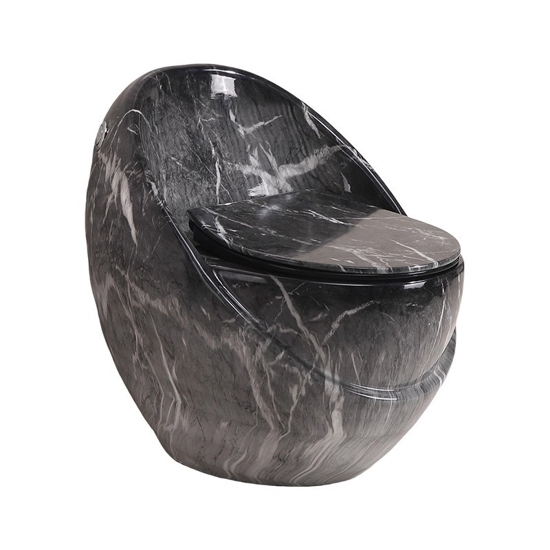 Nuevo asiento inodoro creativo hogar huevo tipo sifón fábrica de color transfronteriza fábrica de Toliet