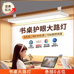 フルスペクトルデスクランプ、目の保護、学習専用、子供用学習机、読書、学生、キャビネット、壁掛け、クリップ式、スマート