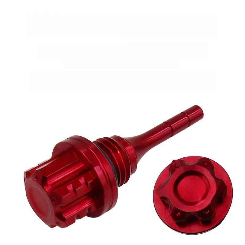 Мотоциклетная модификация CNC шестигранный масляный щуп декоративная деталь для GY6 Strong Battle BWS Guangyang 125cc