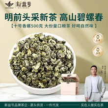 新益号一件代发2025新茶明前绿茶碧螺春云南滇绿茶嫩芽口粮散茶叶