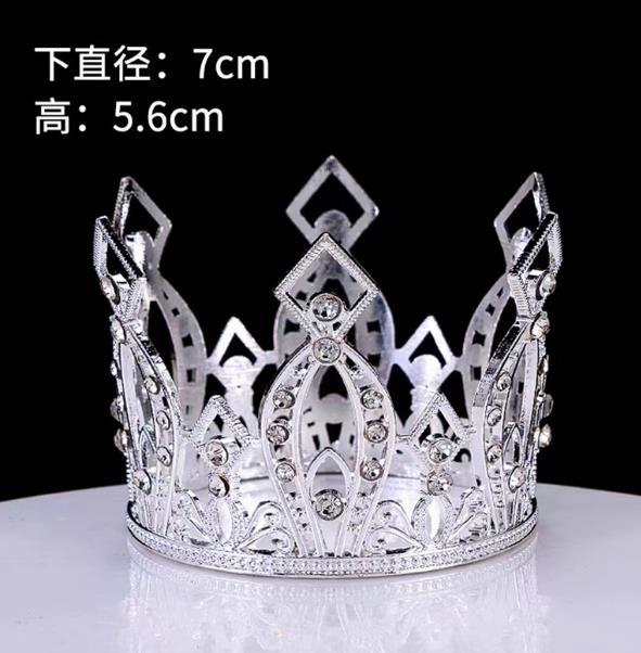 Fábrica directa transfronteriza corona de cabeza de cumpleaños torta de decoración ramo de flores decoración de novia corona de cabeza reina vestido de cumpleaños