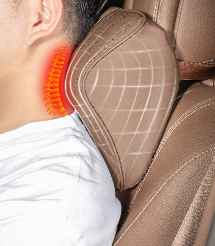 Suitable for BYD yuan PLUS car special headrest lumbar pillow neck pillow car seat pillow decorations