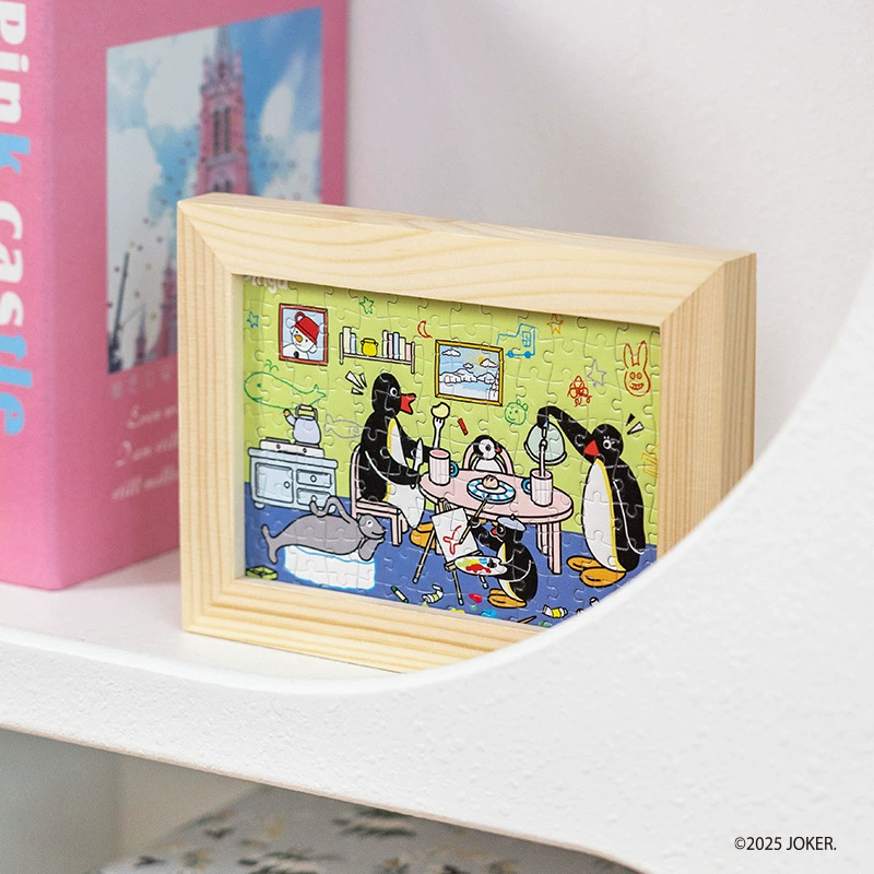 Почтовая открытка Cat's Sky City Table, головоломка, игрушка, 126 деталей, антистресс