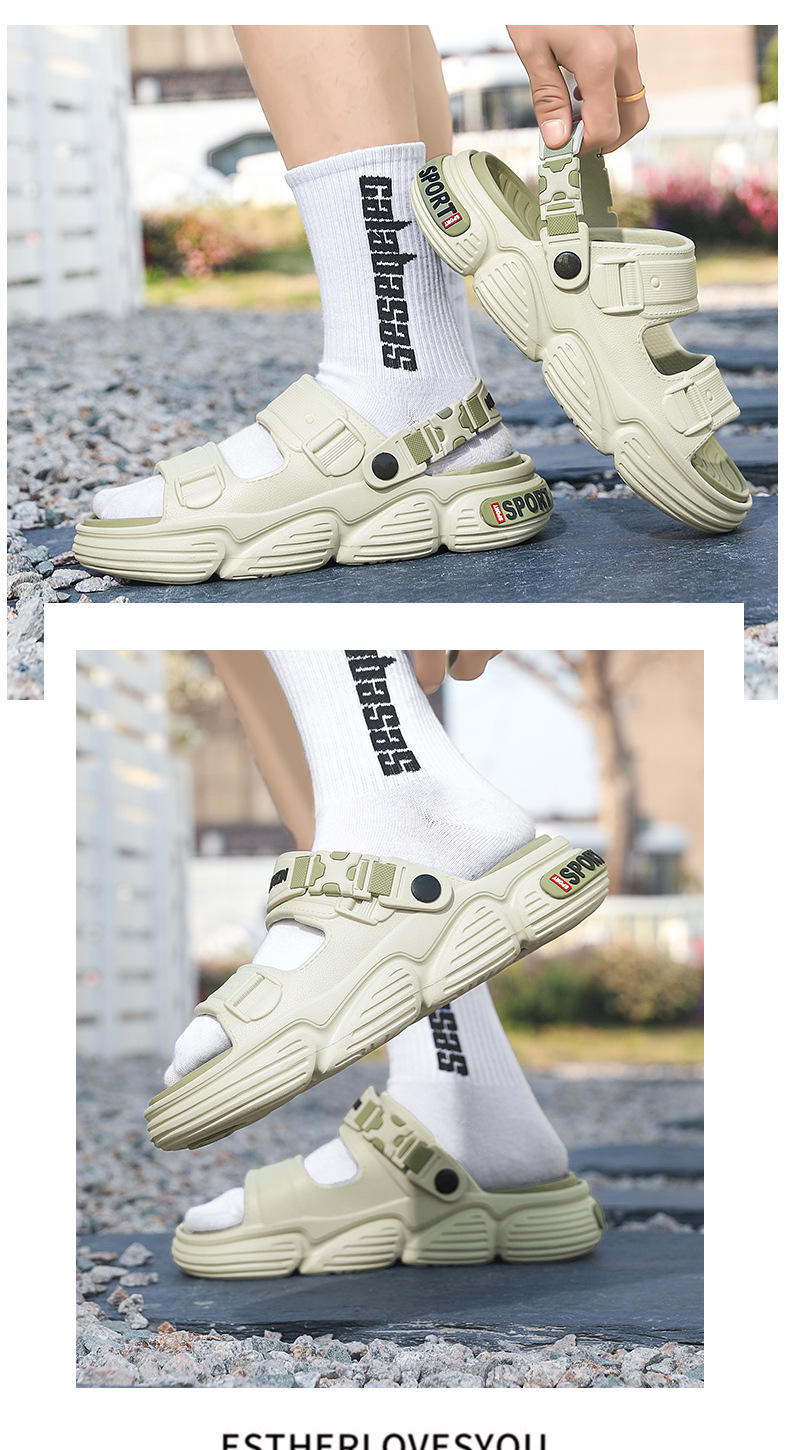 Sandali uomo scarpe da spiaggia estive antiscivolo leggere_voghion.com