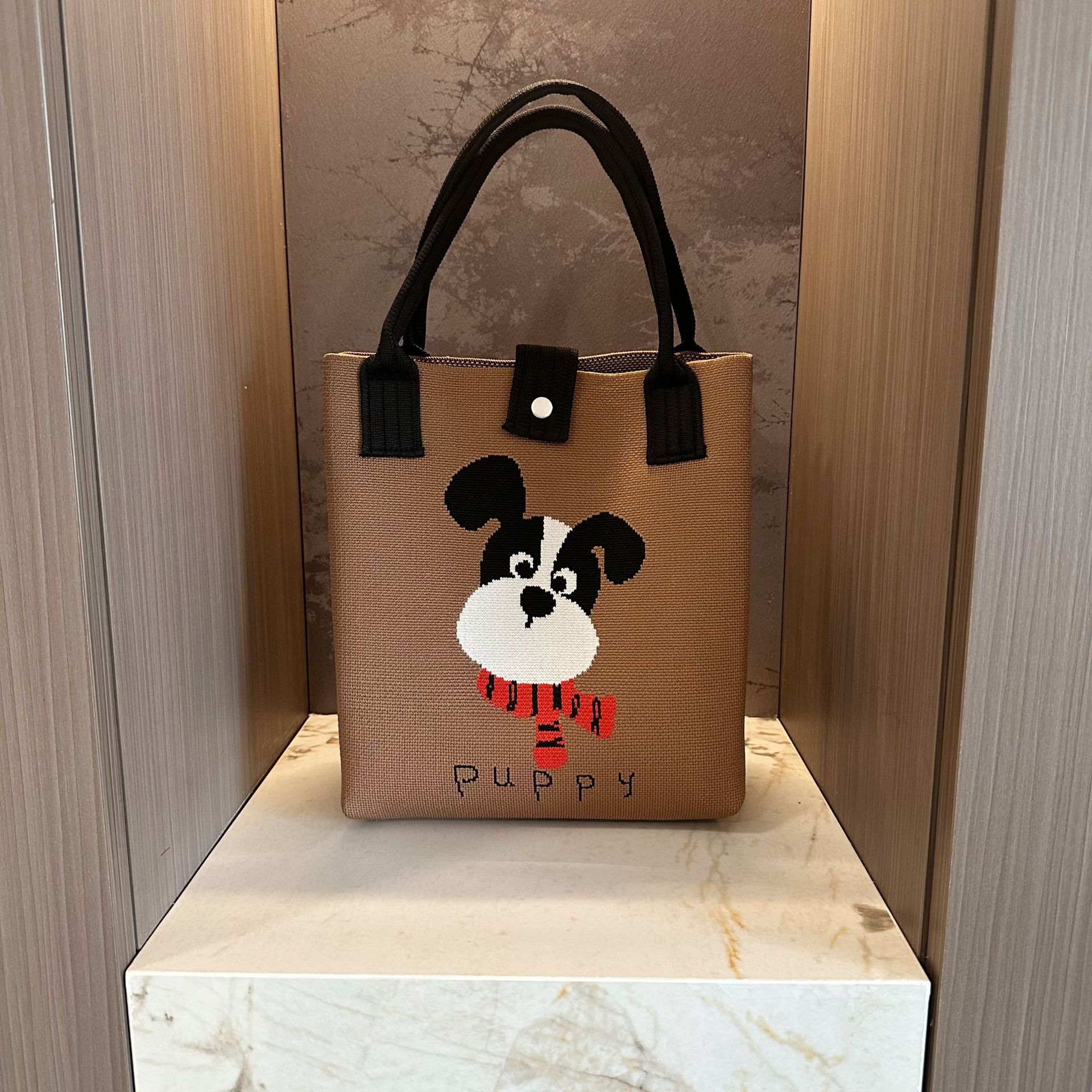 Catuones lindas bolsas de punto bolsas de almacenamiento de viaje pequeño portátil hombro único oblicuo bolsas de teléfono móvil bolsas de mano de mujer versátiles