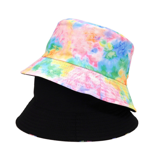 Sombrero de Sol de verano Sombrero de cubo de pato amarillo reversible para hombres