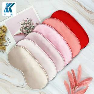 Eye mask spot double-sided silk sleep eye mask wholesale shading lunch break travel aviation shading eye mask