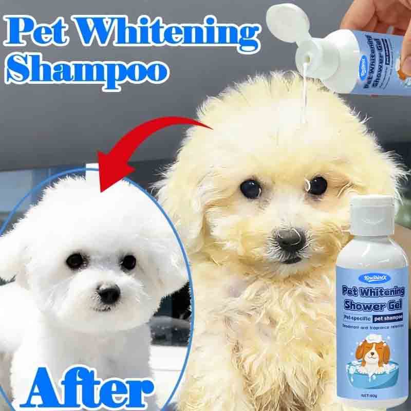 Kineshinex Advanced White Velvet Pet Whitening Shampoo Brightens and Restores Natural Whiteness, Deep Cleans, Deodorizes, and Leaves a Lasting Effect Kineshinex Advanced White Velvet Pet Whitening Shampoo Brightens and Restores Natural Whiteness, Deep Cleans, Deodorizes, and Leaves a Lasting Effect