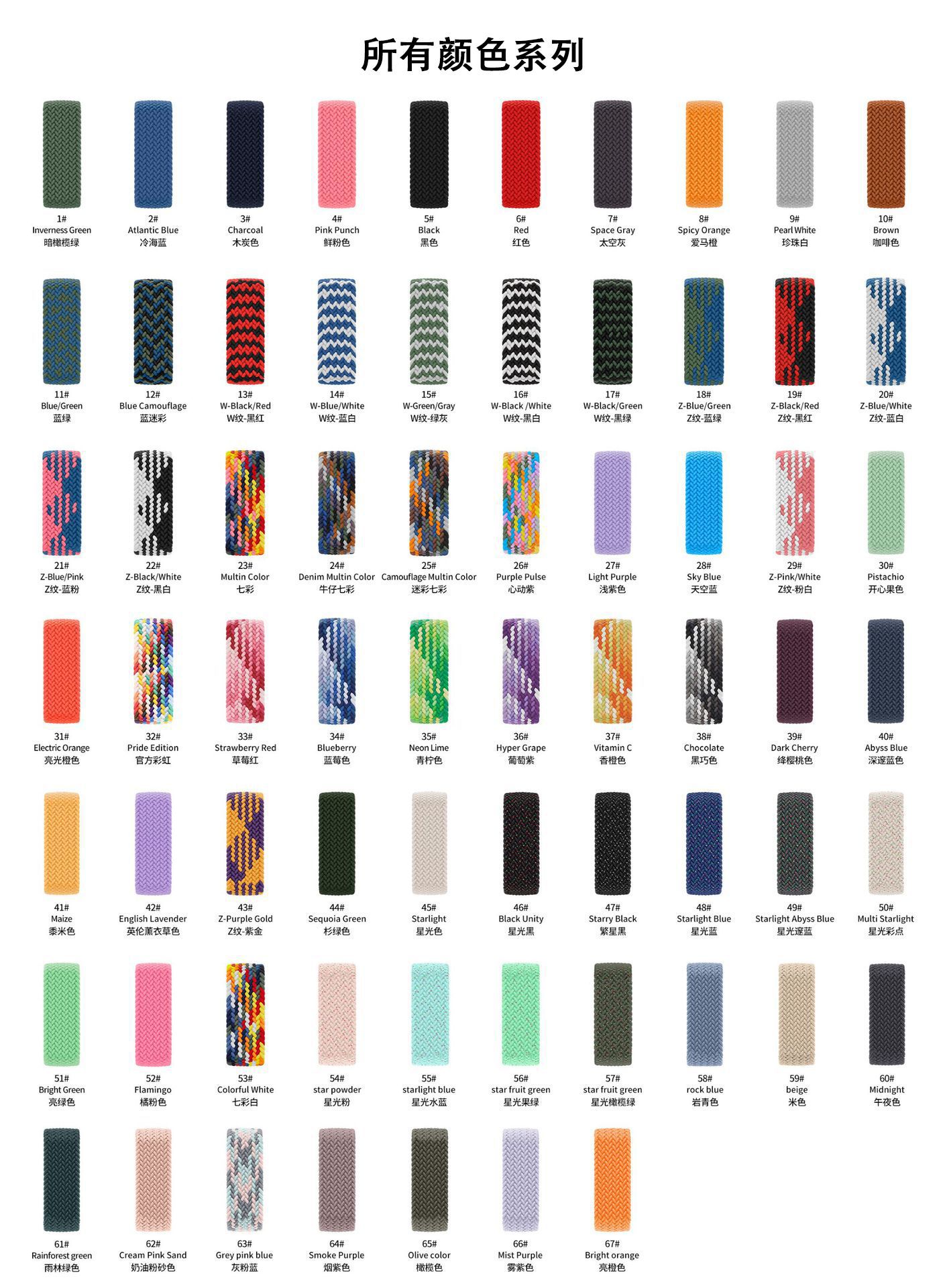 The new Apple Watch strap is a fashionable one-piece magnetic clasp nylon woven iwatch strap full figure