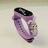 Small children's cartoon doll for elementary school students, electronic cute plastic watch, waterproof bracelet