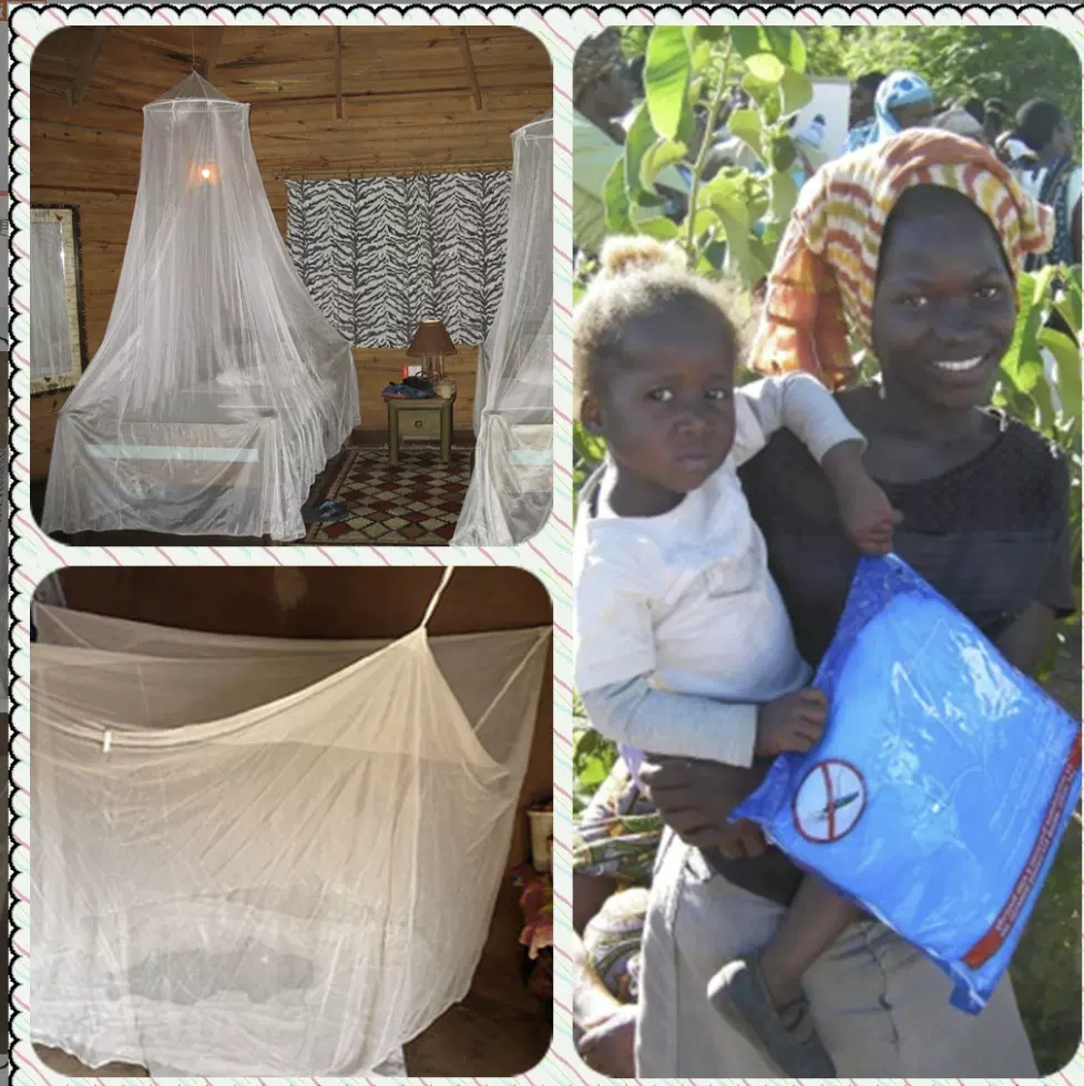 非洲75D/100D涤纶防虫蚊帐WHOPES标准长效防虫处理蚊帐