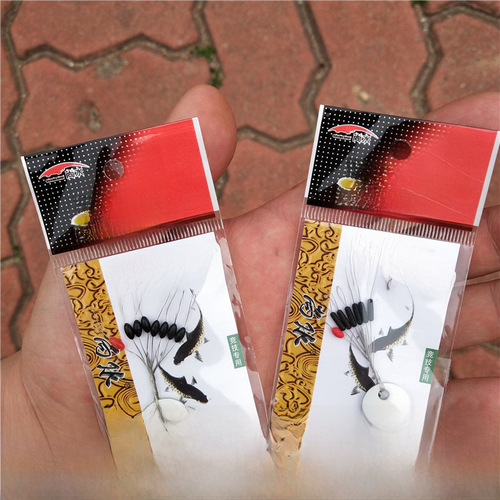 Cylindrical Elliptical 6+1 Competition Space Beads, Bicolor Luxury Space Beads, Fishing Accessories Manufacturer Wholesale