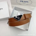 Earthy yellow silver buckle