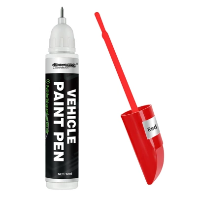 Avtomobil boya qələmləri Pearl White Scratch Repair Pen - 12ml-red