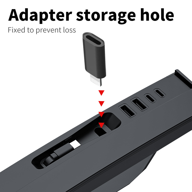 Suitable for Apple to USB Docking Station Card Reader U Disk Hard Drive Otg Transmission Conversion Head Hub Splitter Expansion Dock