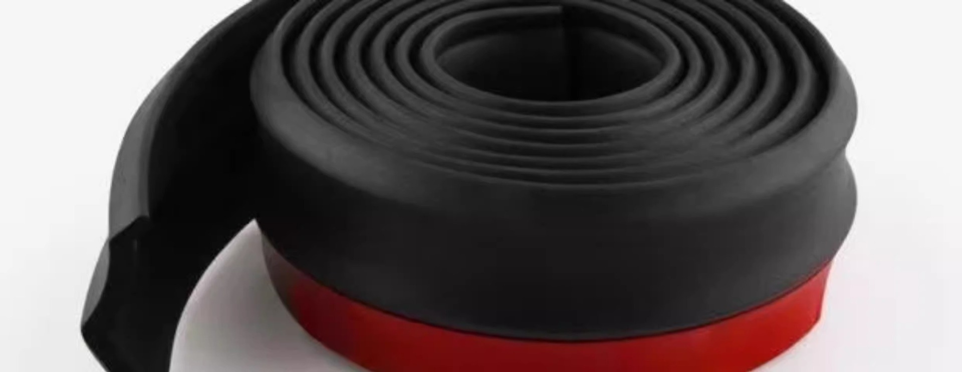 Modified car universal lower skirt side skirt anti-scratch strip front shovel bumper size surrounding front lip rubber anti-collision strip