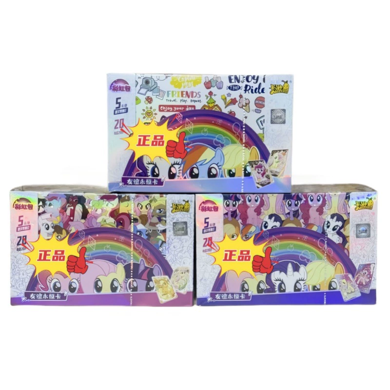 Genuine Card Game Pony Card Rainbow Pack 3rd 5th Fun Shadow 4th Huiyue 7th 6th 5th Badge 2nd