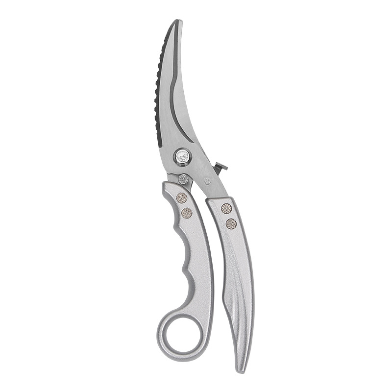 Tijeras de acero inoxidable Tijeras de cocina Tijeras afiladas multifuncionales Tijeras para el hogar Accesorios para alimentos Tijeras para huesos de pollo de cocina