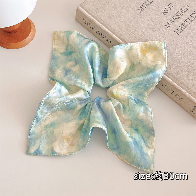 스머지드 스퀘어 머리끈