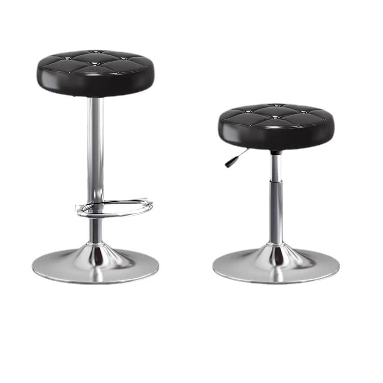 Taburete de bar elevable para el hogar Taburete de bar giratorio moderno Taburete de bar simple Taburete de bar Recepción Cajero Comercial Taburete Redondo image 5