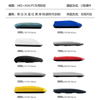 T-Roc, Tiguan, Aion Y, car travel — Roof box