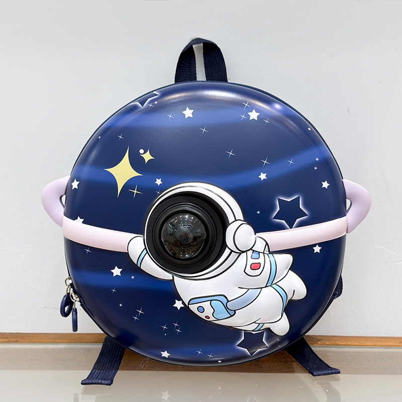 Cartoon astronauta mochila infantil jardín de infantes niños lindos niñas mochila preescolar 3 años mochila 5 años