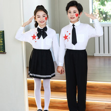 儿童节大合唱演出班服中小学生朗诵表演服幼儿园校服男女童毕业照