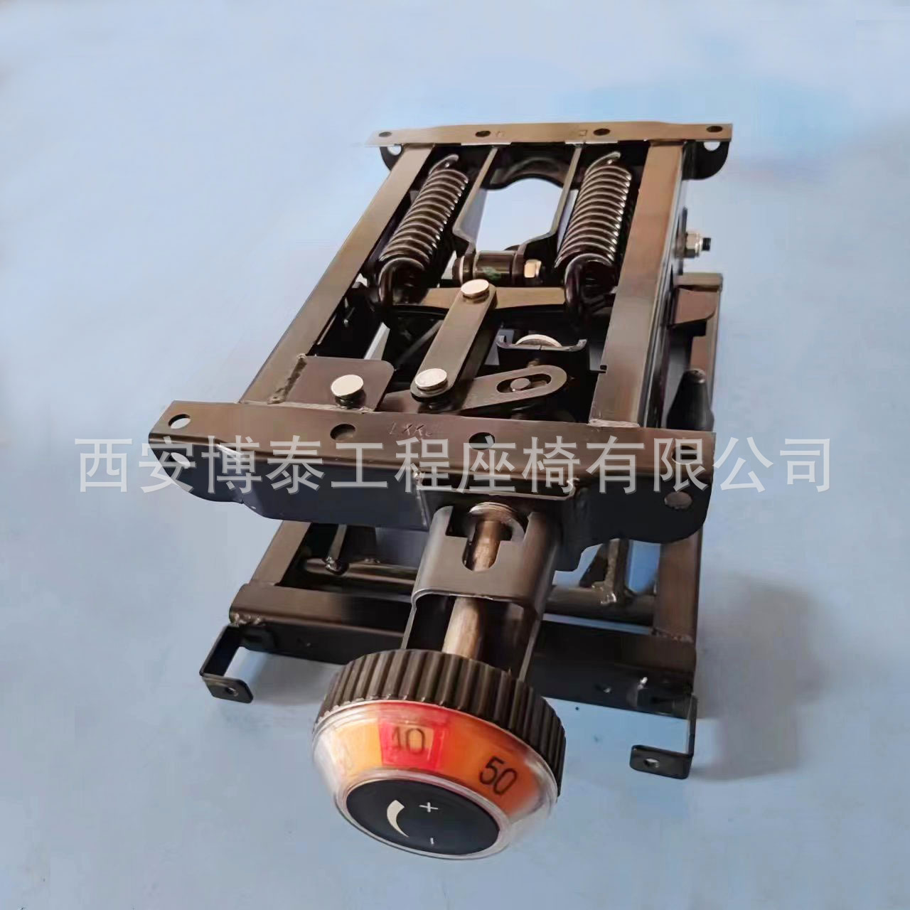 Camión asiento amortiguador mecánico base mango delantero vehículo agrícola camión modificado resorte hidráulico mecánico amortiguador suspensión