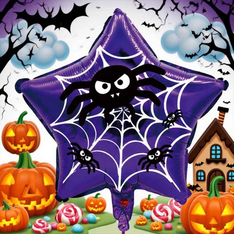 18インチ ハロウィンバルーン アルミフィルムバルーン クロスボーダー ハロウィンパーティー デコレーションアレンジメント ラウンドバルーン ハロウィン|undefined