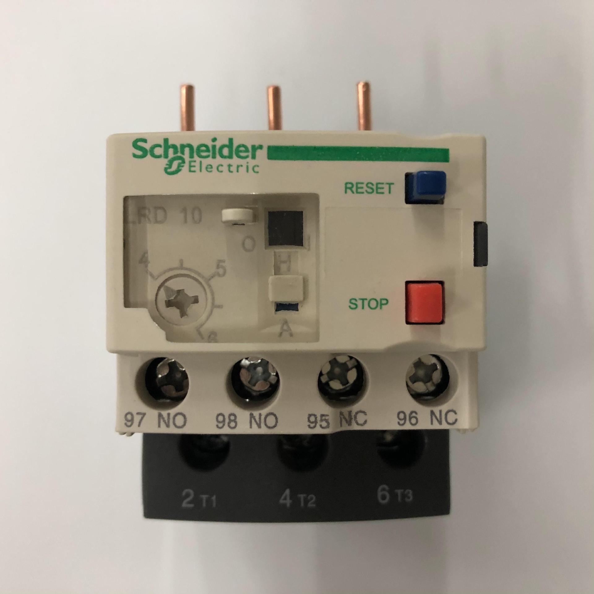 原装正品LRD10C 4-6A Schneider过流保护热过载继电器