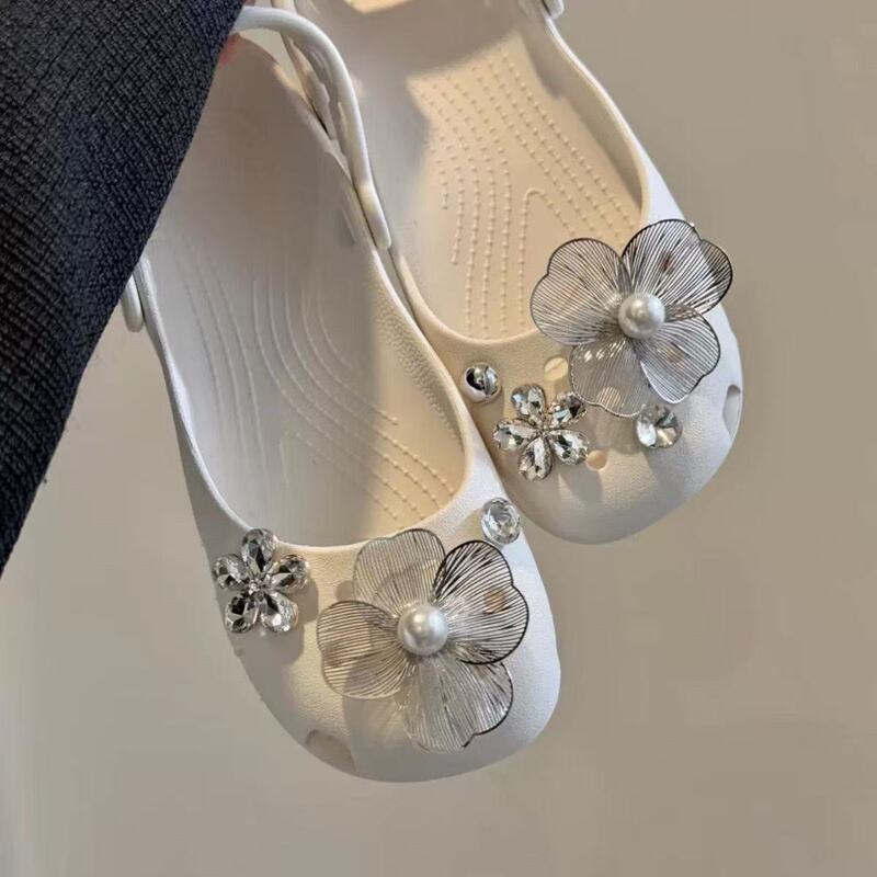 Floral Mary Jane Shoes, Ballet Shoes, Sandals, Women's Clogs, Women's Outdoor Slip-On Beach Shoes, Home Slippers for Women Floral Mary Jane Shoes, Ballet Shoes, Sandals, Women's Clogs, Women's Outdoor Slip-On Beach Shoes, Home Slippers for Women
