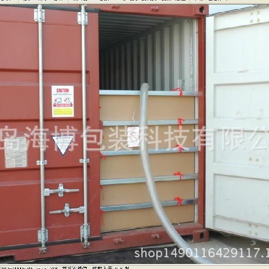 集装箱液袋可用纸挡板 门挡 双七层瓦楞纸板 重型包装纸板