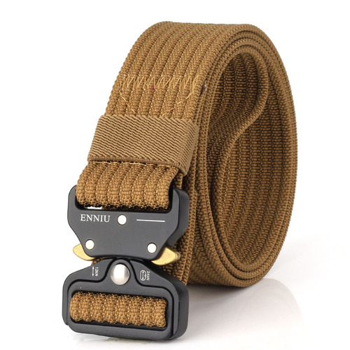 3.8cm Cobra tactical nylon belt men's outdoor quick-drying woven belt alloy buckle belt wholesale