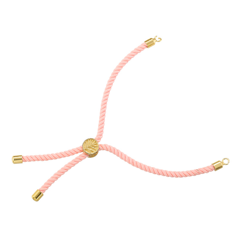8g Weight Rope Jewelry Making Type Bracelets, Jewelry Accessories Classification 1 Piece Quantity cord Material Solid Color Pattern Knitting Design Simple Style Style 1 Piece Simple Style Solid Color Cord Knitting Rope Jewelry Accessories 14
