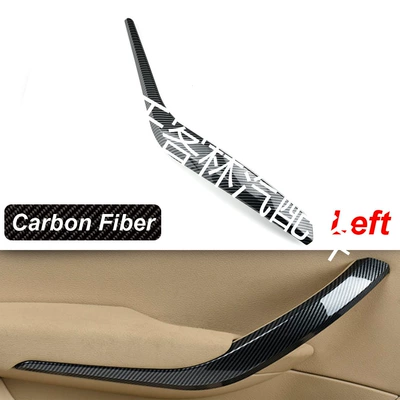 Suitable for BMW X1 door Armrest, handle, handle - carbon-fiber-pattern-handle-left-one