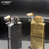 Zorro Zorro's lighter uses a variety of movements, white steel inner gallbladder inner copper inner copper, bronze flower narrowing inner bile inner bile