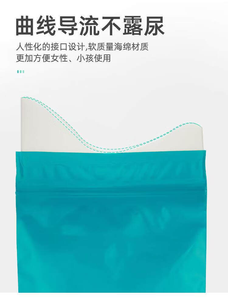 Disposable children's emergency urine bag, portable for car use, baby travel standing urination aid, suitable for business trips and travel, for women