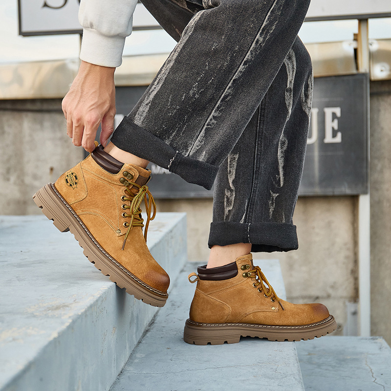 7279 남성 신발 1 노란색 싱글 안감