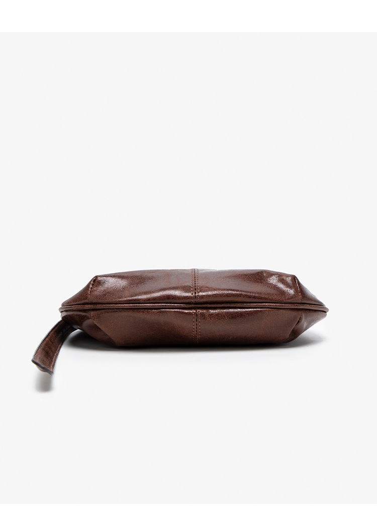 Sac à bandoulière rétro tendance pour femme, design de niche, simple et polyvalent, idéal pour les déplacements quotidiens_voghion.com